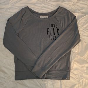 Victoria's Secret PINK Grey Sweatshirt